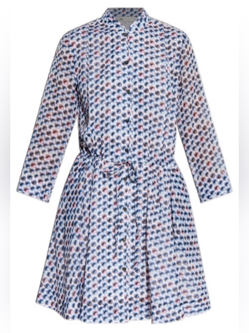 Tory Burch Printed Mini Shirt Dress